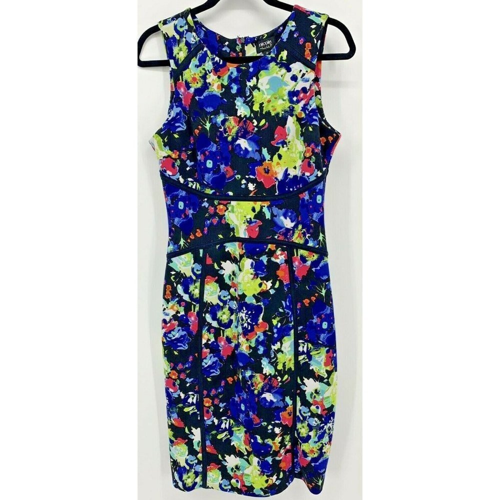 Nicole By Nicole Miller Sheath Dress Medium M